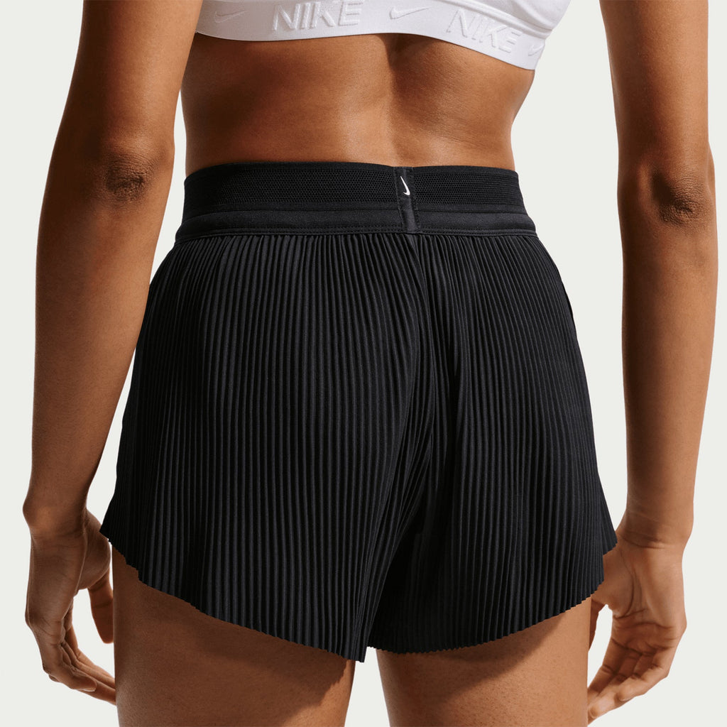 Women's Dri-FIT Aeroswift ADV Mid-Rise 3 Inch Running Shorts Black / White