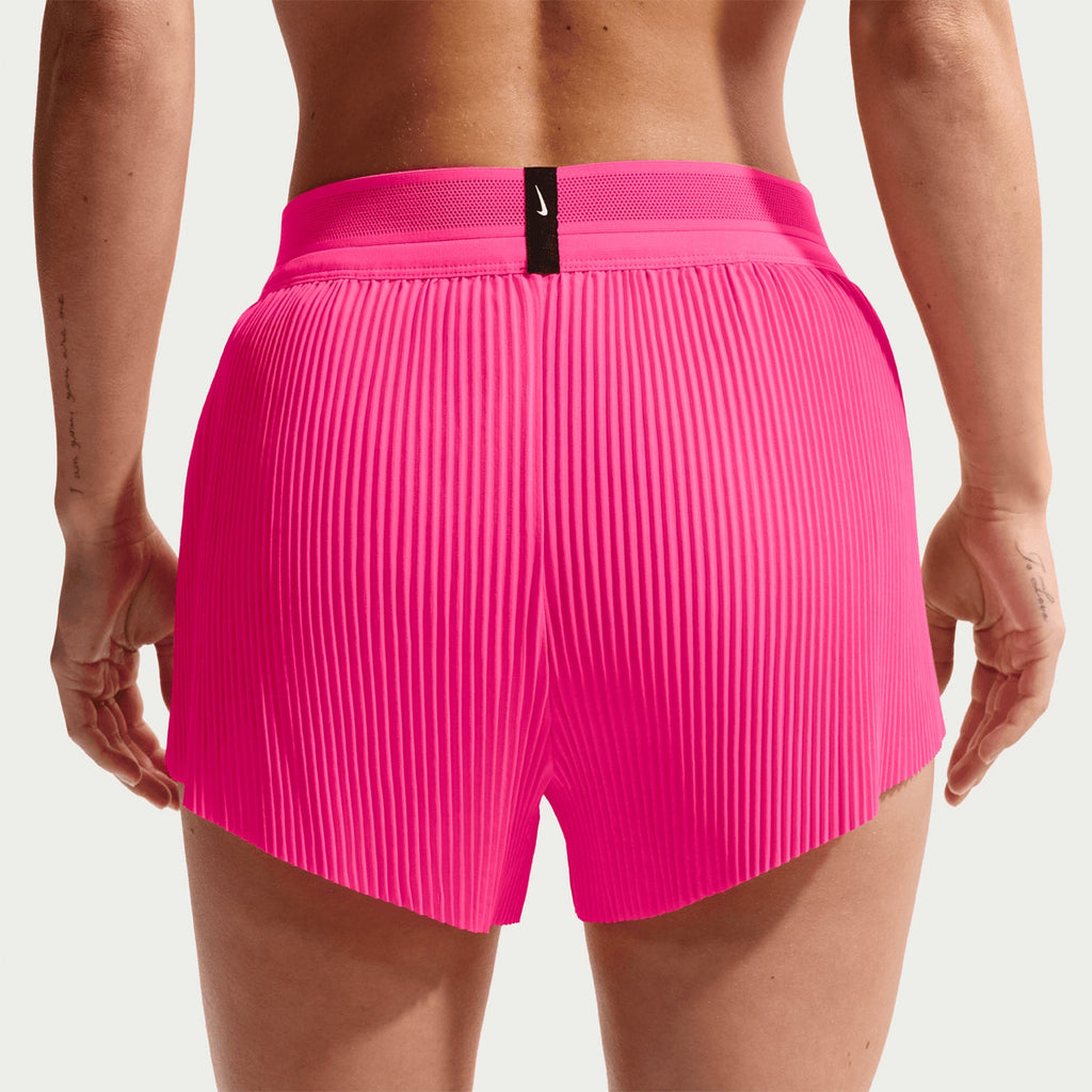 Women's Dri-FIT Aeroswift ADV Mid-Rise 3 Inch Running Shorts Hyper Pink / Black