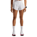 Women's Dri-FIT Aeroswift ADV Mid-Rise 3 Inch Running Shorts White / Black