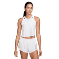 Women's Dri-FIT Aeroswift ADV Cropped Running Tank White / Black