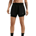 Women's Dri-FIT High-Waisted 3 Inch 2 in 1 Shorts Black / White
