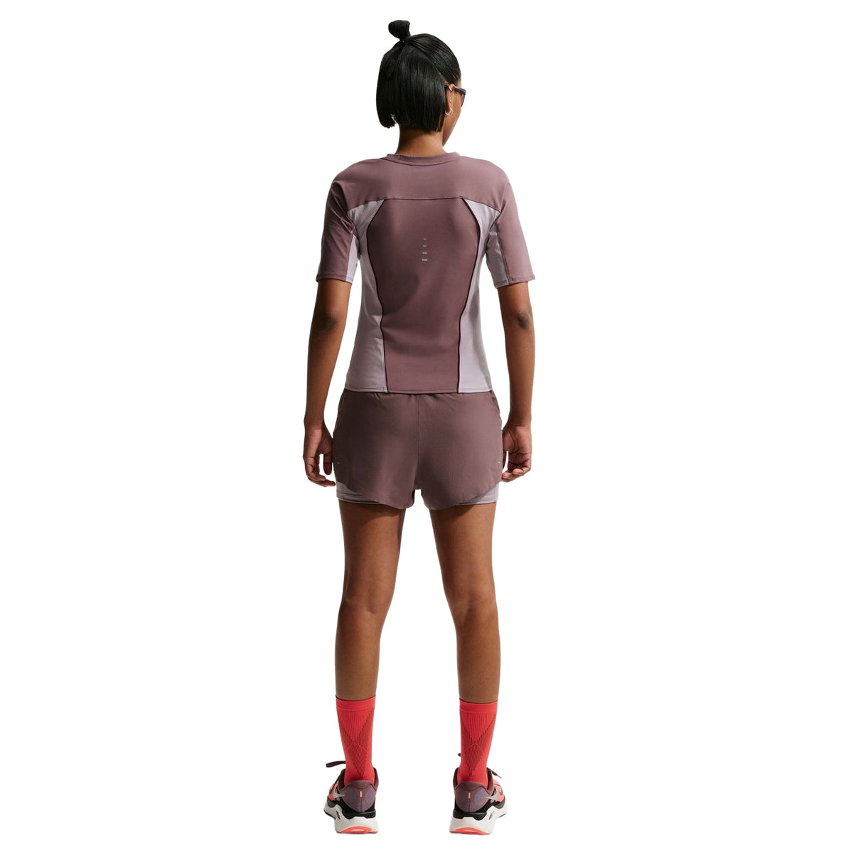 Women's Dri-FIT Mid Rise 2 in 1 Shorts Tattoo / Light Violet Ore
