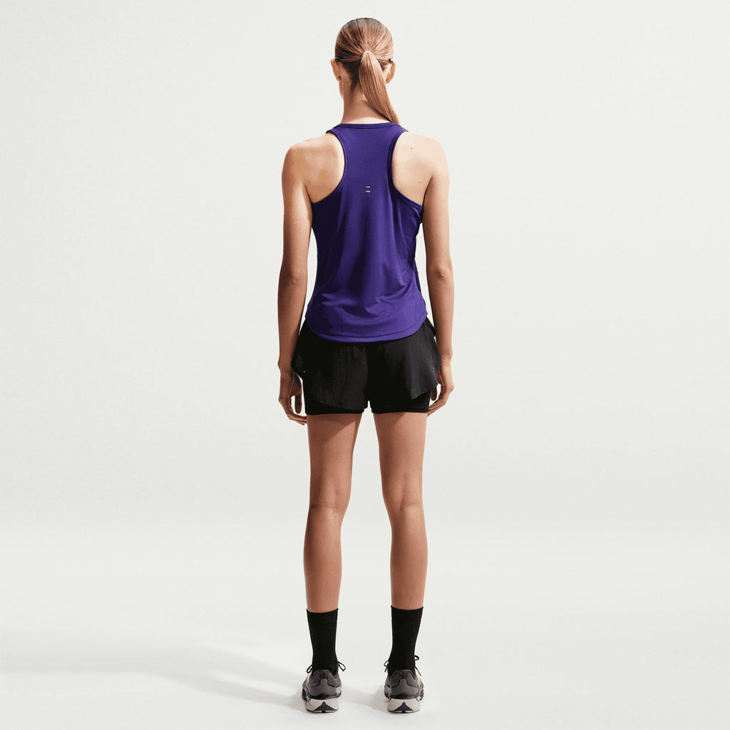 Women's Flow Dri-FIT High-Waisted 2 in 1 Shorts Black / Black