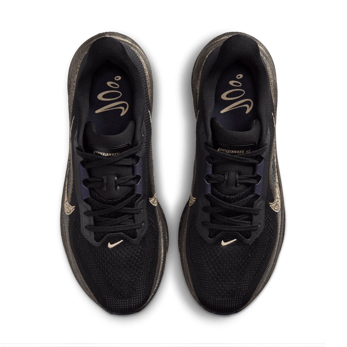 Women's Pegasus 42 Keely Hodgkinson Running Shoes Black / Pitch Blue / Blackened Blue / Blur