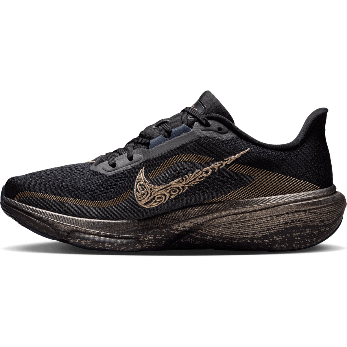Women's Pegasus 42 Keely Hodgkinson Running Shoes Black / Pitch Blue / Blackened Blue / Blur