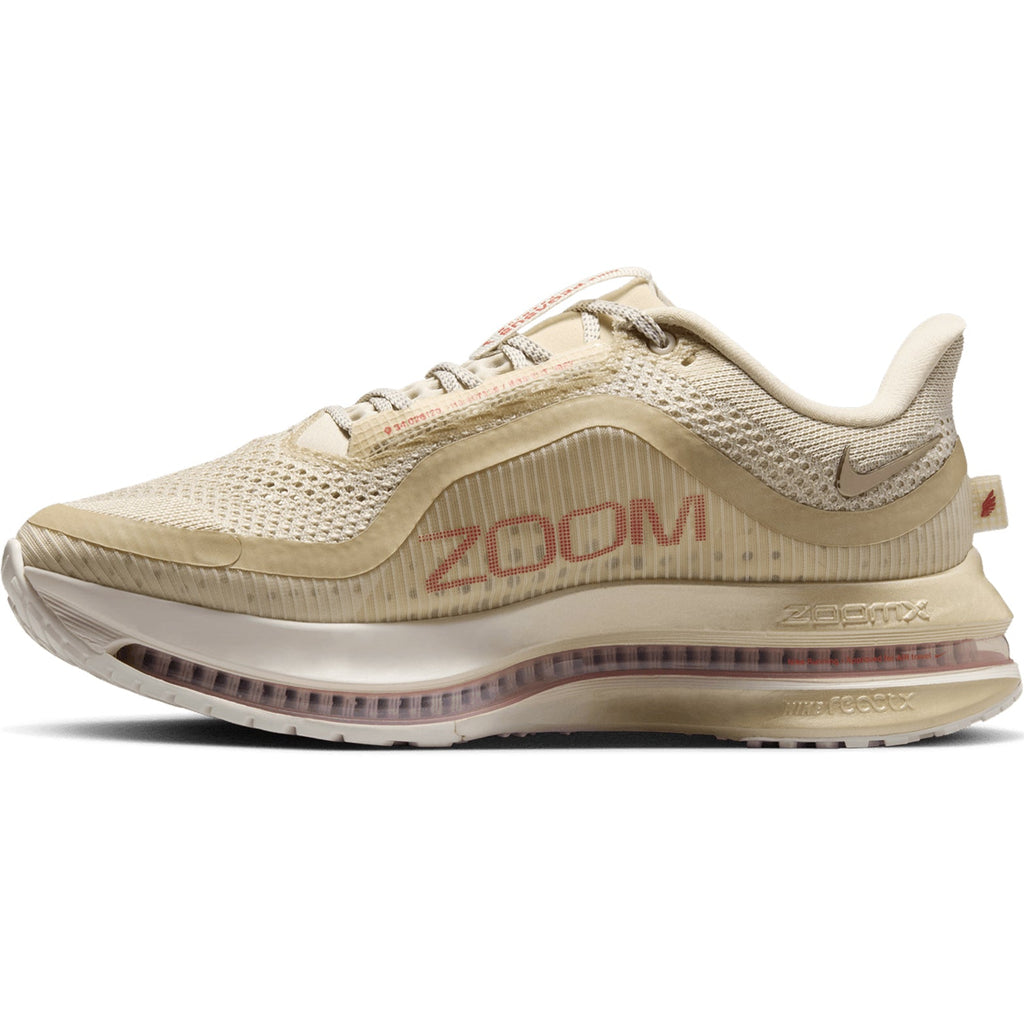 Women's Pegasus Premium Running Shoes Light Khaki / Metallic Gold Grain / Sail / Chalk