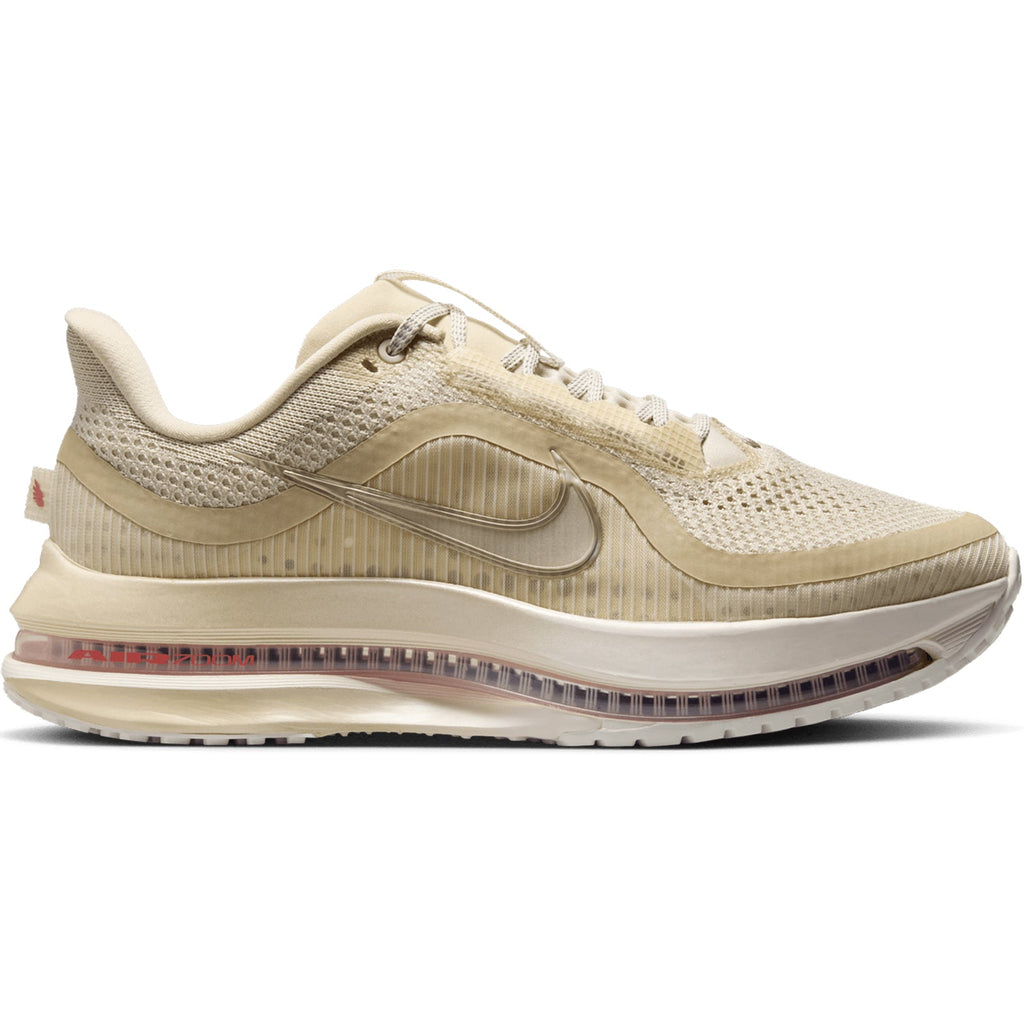 Women's Pegasus Premium Running Shoes Light Khaki / Metallic Gold Grain / Sail / Chalk