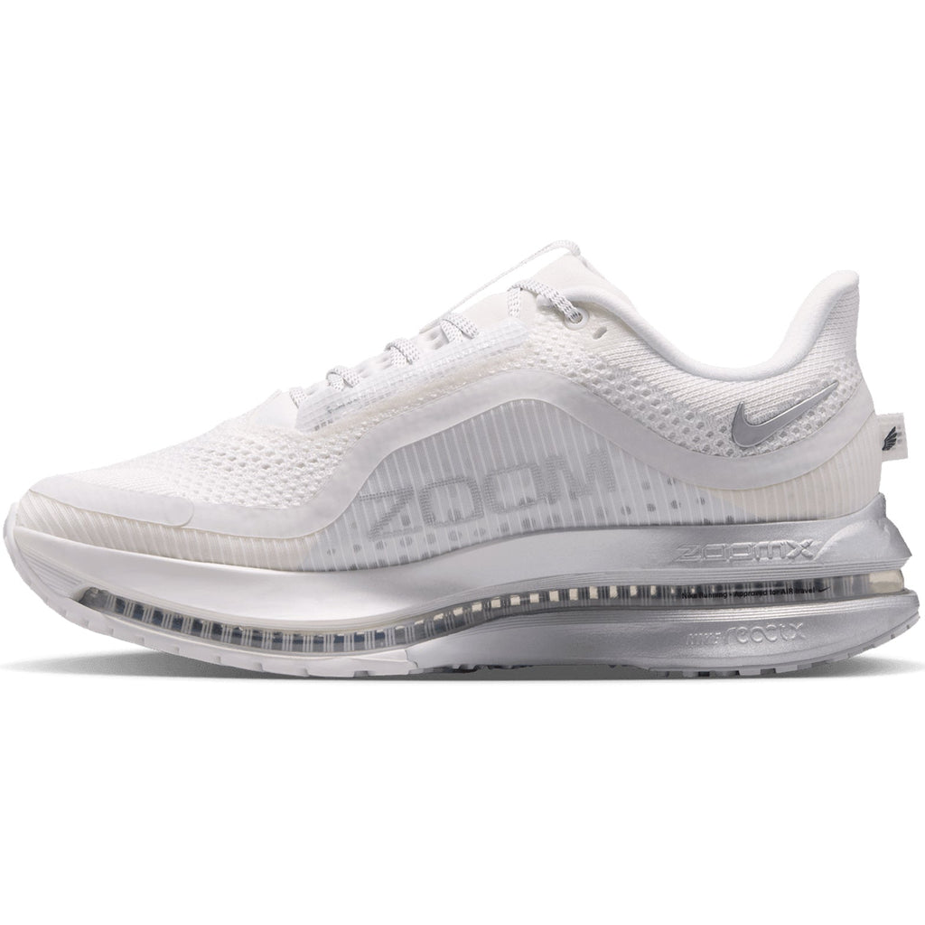 Women's Pegasus Premium Running Shoes Summit White / Grey Fog / Black / Metallic Silver
