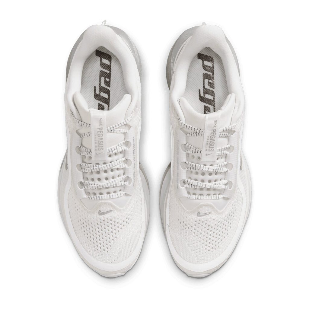 Women's Pegasus Premium Running Shoes Summit White / Grey Fog / Black / Metallic Silver