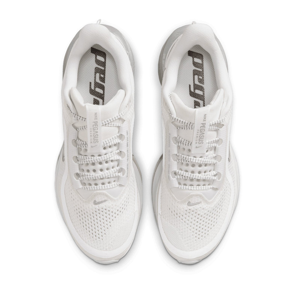 Women's Pegasus Premium Running Shoes Summit White / Grey Fog / Black / Metallic Silver