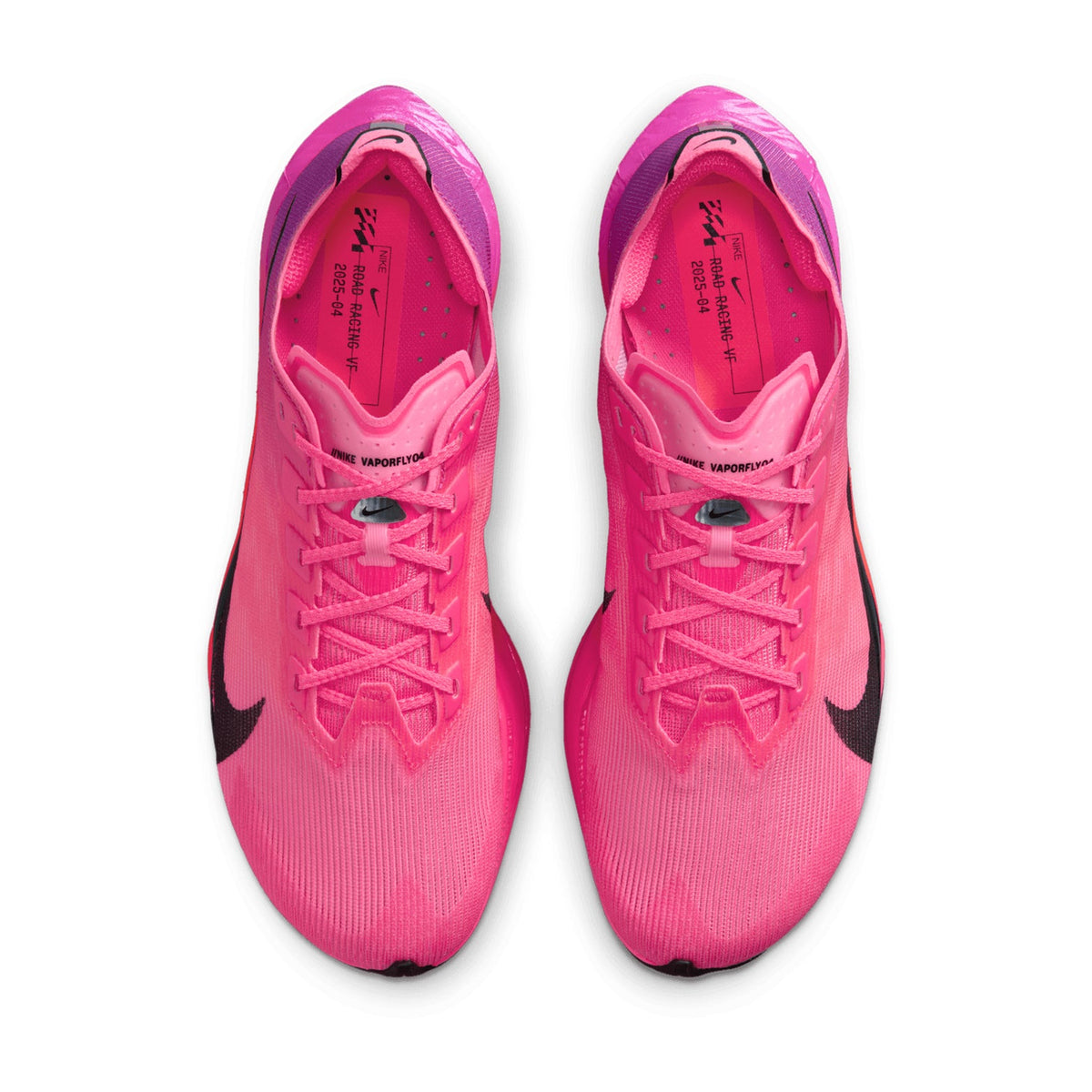 Women's Vaporfly 4 Running Shoes Hyper Pink / Black / Fuchsia Blast