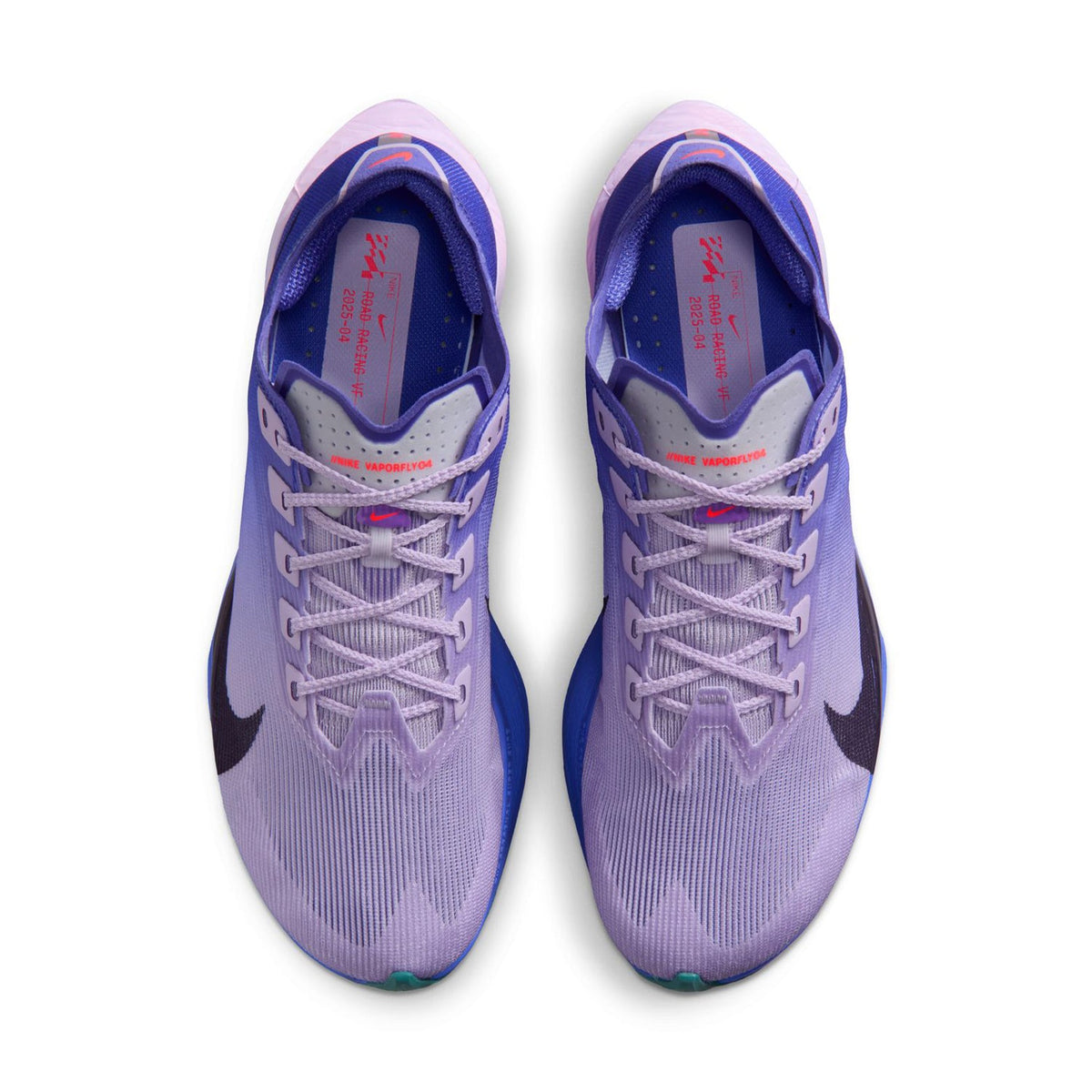 Women's Vaporfly 4 Running Shoes Violet Mist / Persian Violet / Hot Lava / Purple Dynasty