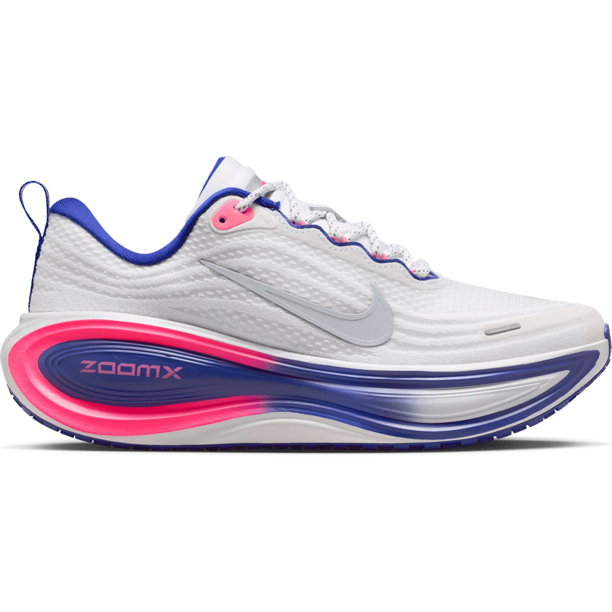 Women's Vomero Plus SE Running Shoes White / Concord / Hyper Pink / Metallic Silver
