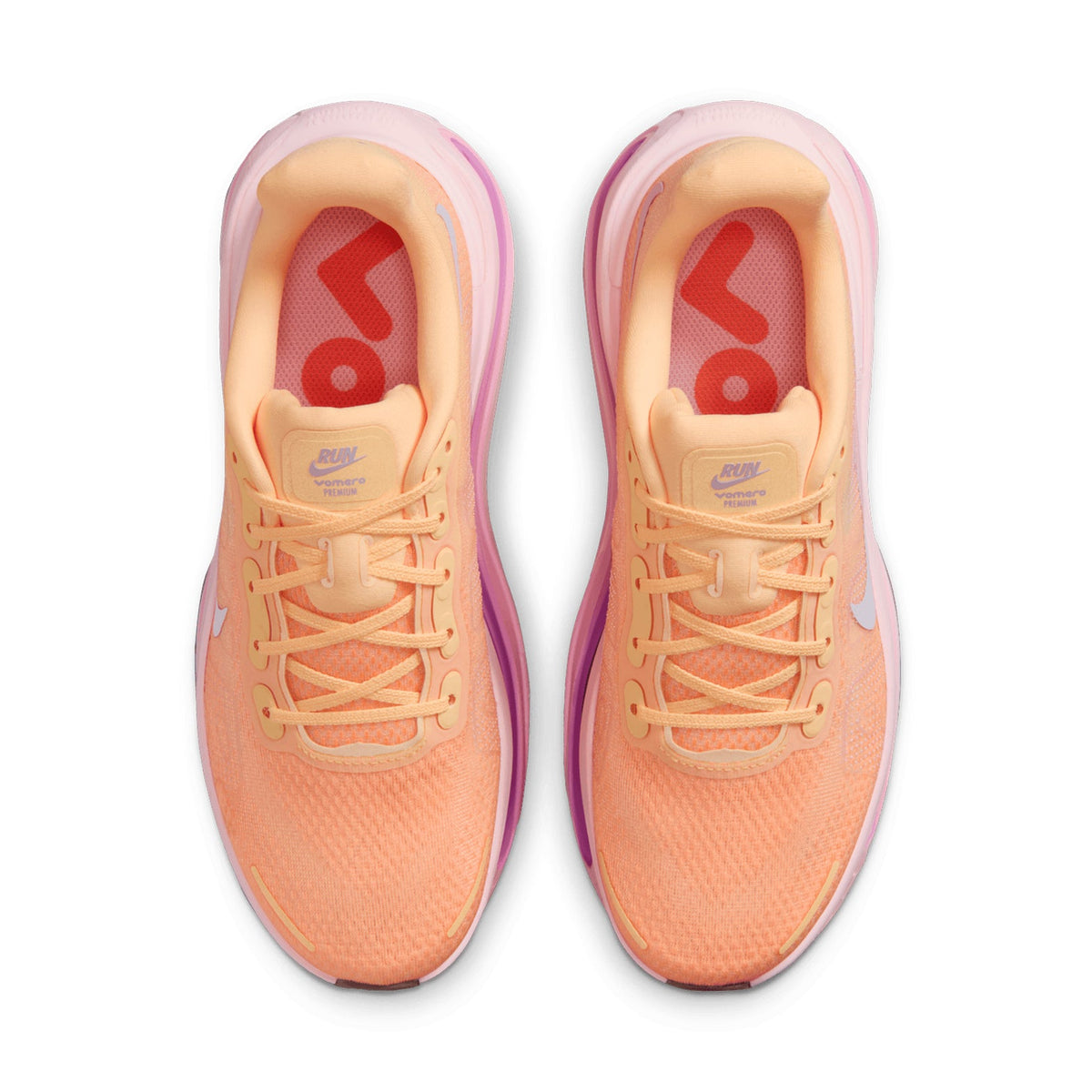 Women's Vomero Premium Running Shoes Tangerine Tint / Bright Crimson / Tattoo