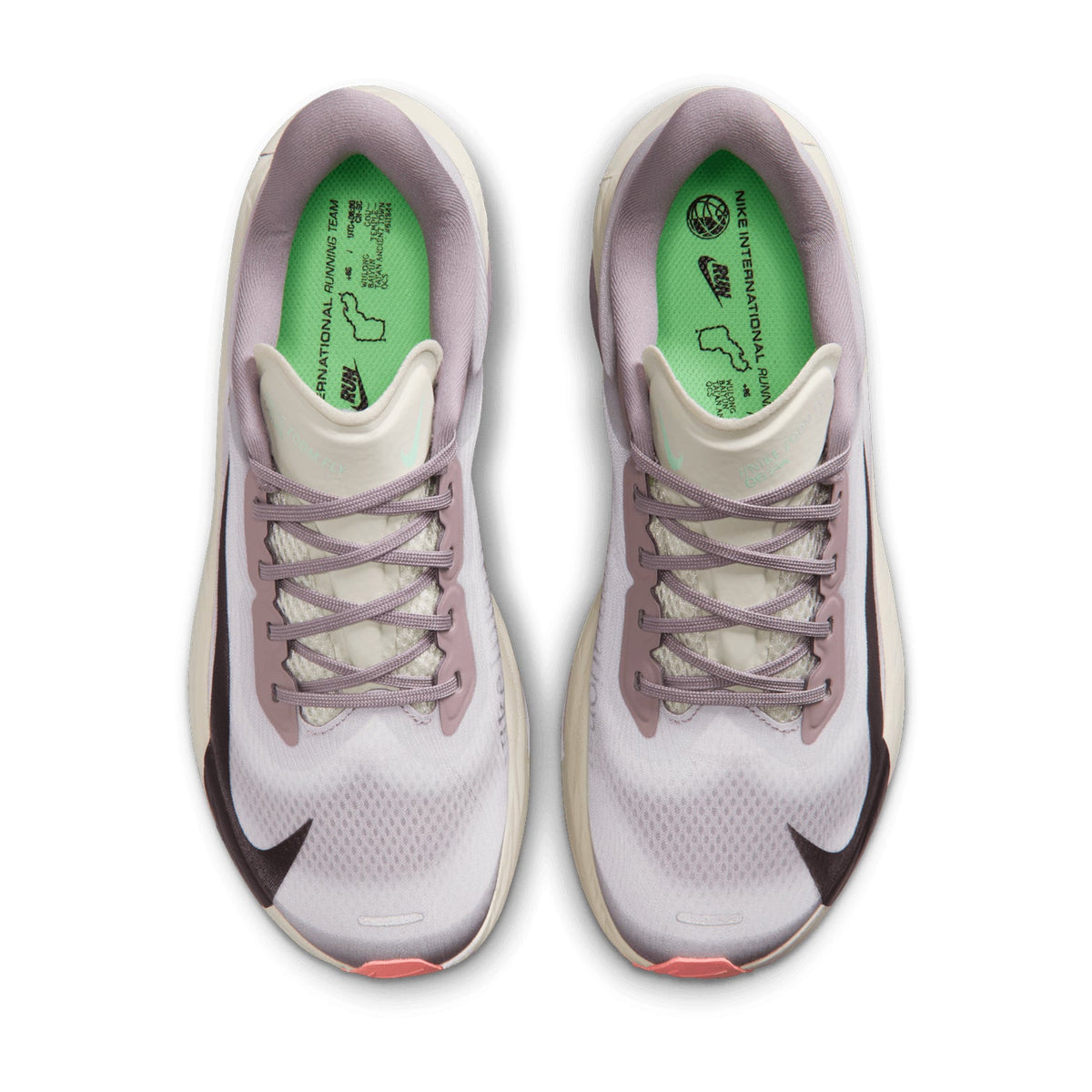 Women's Zoom Fly 6 Running Shoes Light Violet Ore / Baroque Brown / Sea Glass
