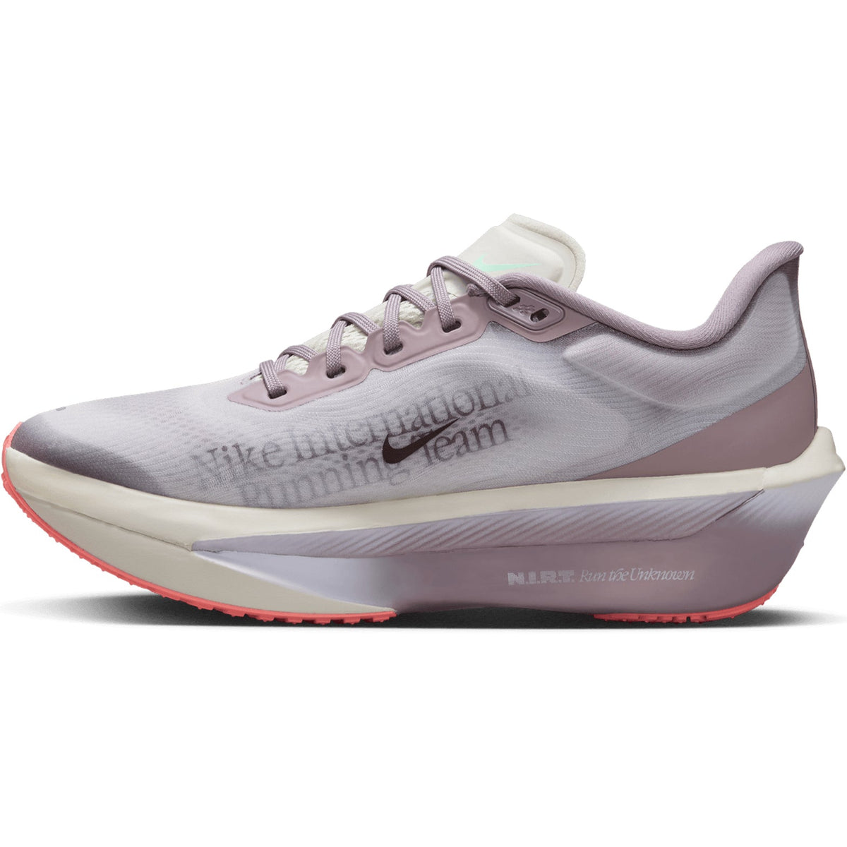 Women's Zoom Fly 6 Running Shoes Light Violet Ore / Baroque Brown / Sea Glass