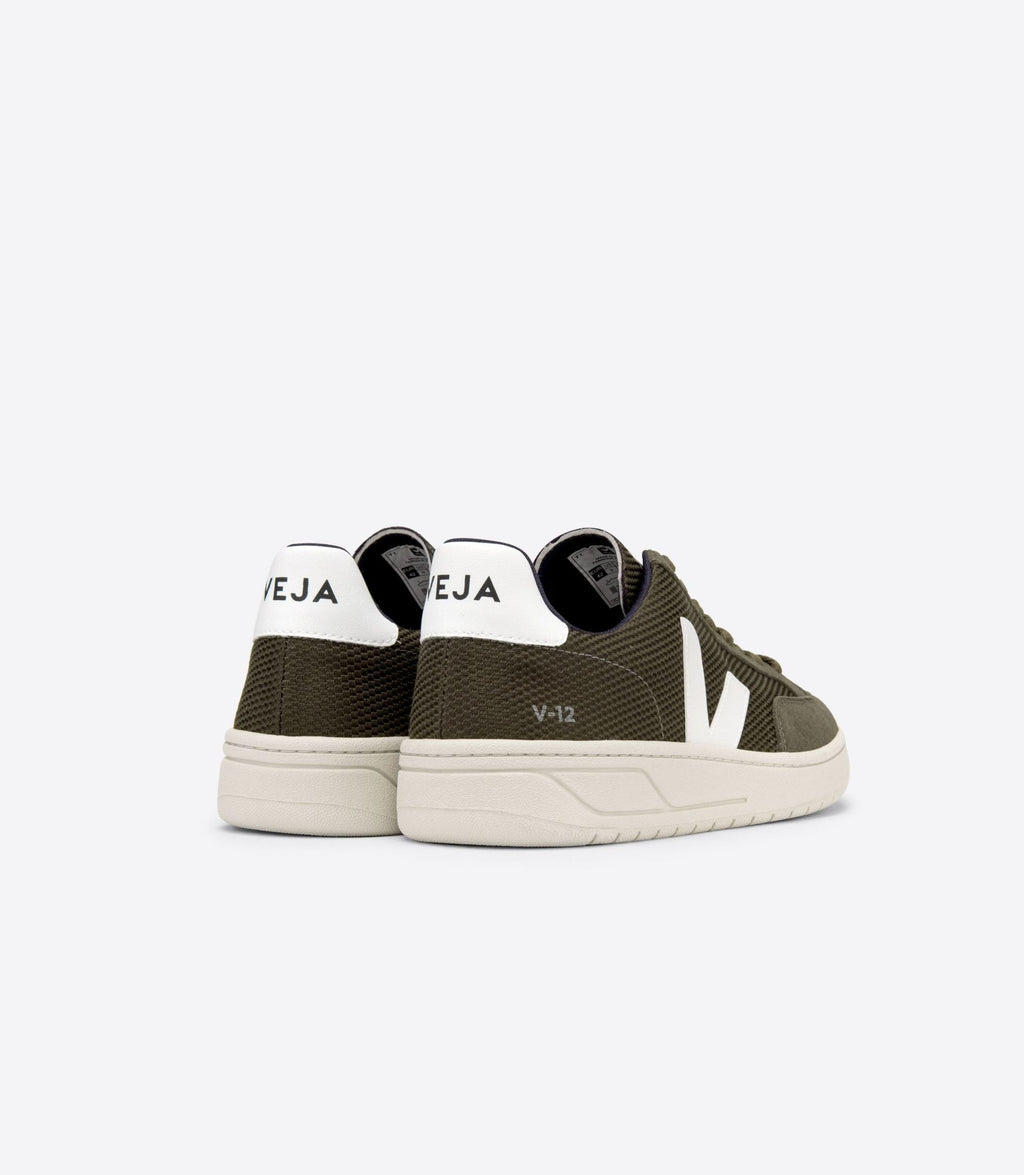 Women's V-12 VEGAN B-MESH OLIVE WHITE
