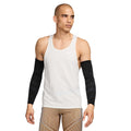 Zoned Knit Arm Sleeves Black / Dark Smoke Grey / Silver