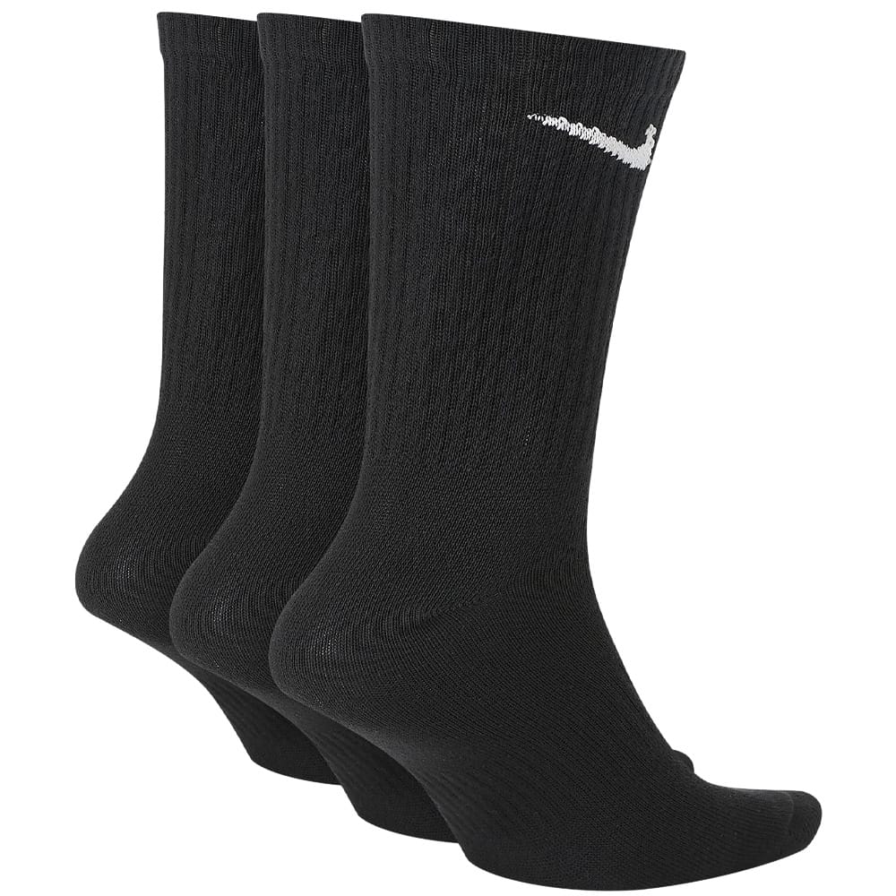 Nike Everday Lightweight Training Socks (3 Pairs) - Black/White