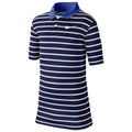 Nike Dri-FIT Victory Striped Junior/Boys Polo Shirt - Game Royal/Black
