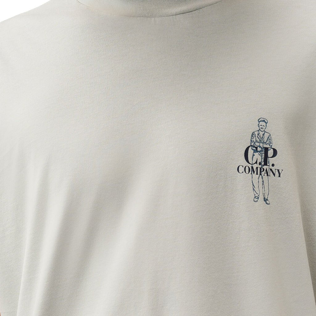 [C.P. Company] 30/1 Jersey Comfort Logo T-Shirt