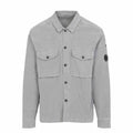 [C.P. Company] Corduroy Lens Overshirt In London Fog