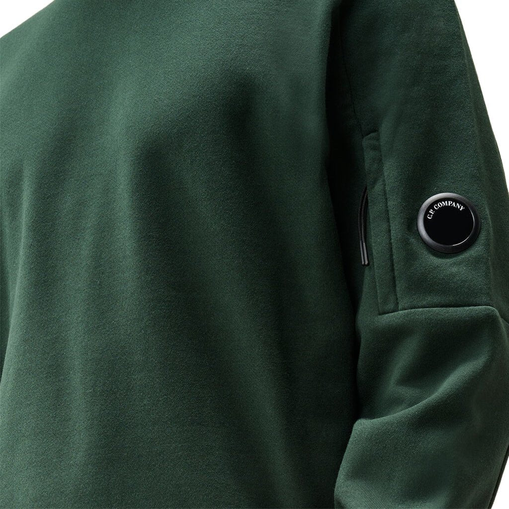 [C.P. Company] Diagonal Raised Fleece Crewneck Sweatshirt