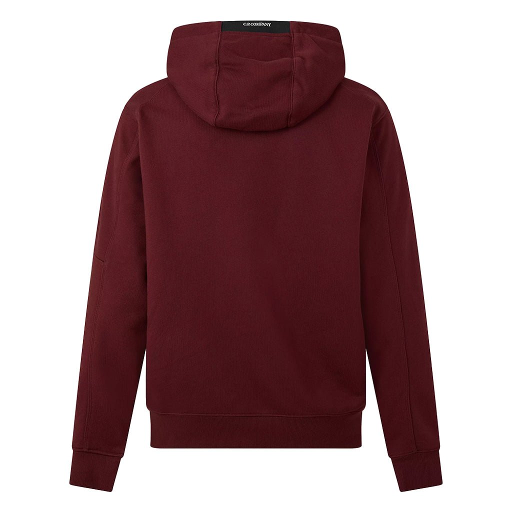 [C.P. Company] Diagonal Raised Fleece Hooded Sweatshirt
