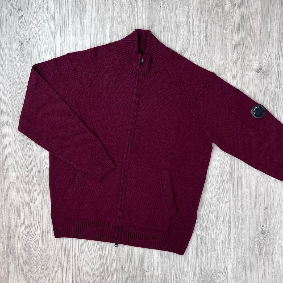 CP Company Knit Zip Sweatshirt - Andorra