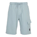 [C.P. Company] Light Fleece Cargo Lens Sweatshorts