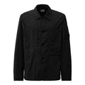 [C.P. Company] Overshirt Diagonal Flatt Nylon in Black