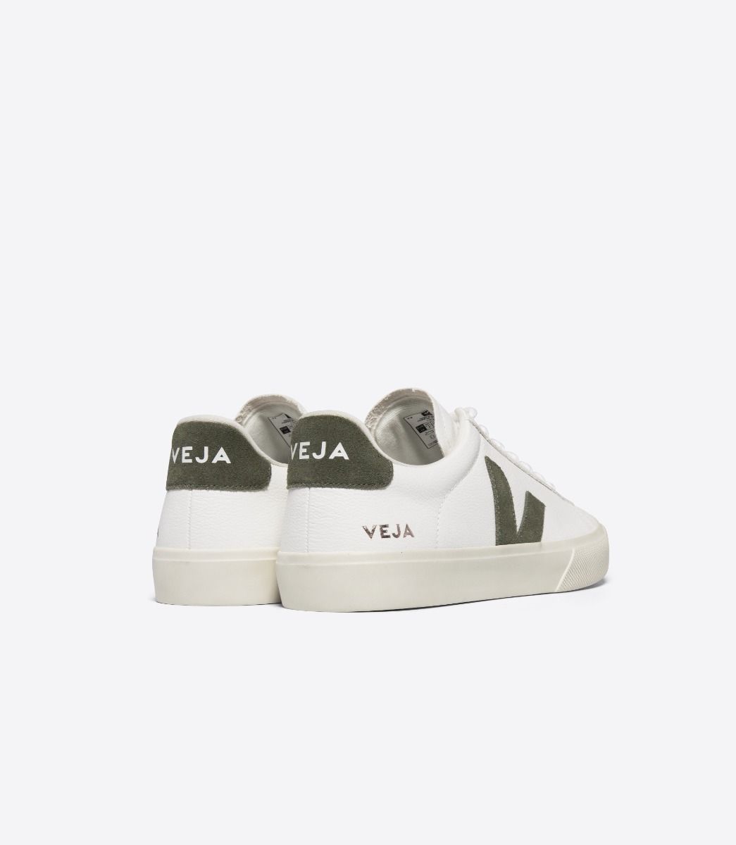 Women's CAMPO LEATHER WHITE KAKI