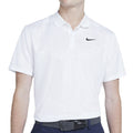 Nike Dry Victory Micro Print Polo Shirt - White/Black