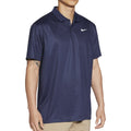 Nike Dry Victory Micro Print Polo Shirt - Navy/White