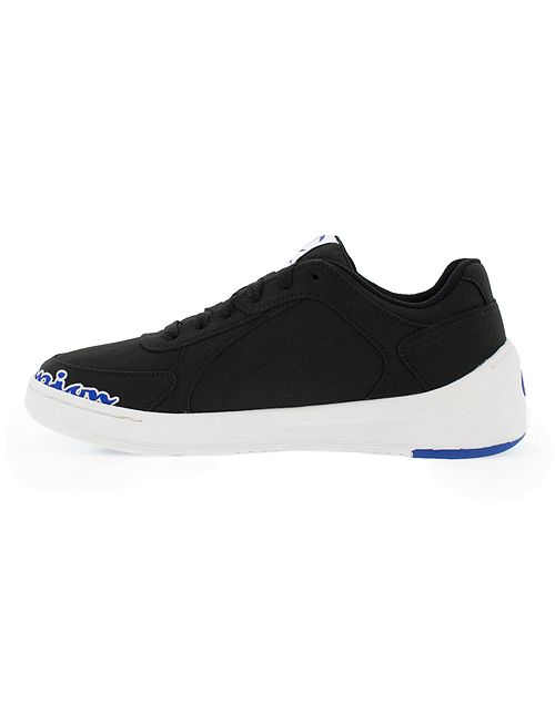 CHAMPION MEN'S SUPER C COURT LOW SNEAKERS BLACK