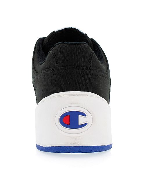 CHAMPION MEN'S SUPER C COURT LOW SNEAKERS BLACK