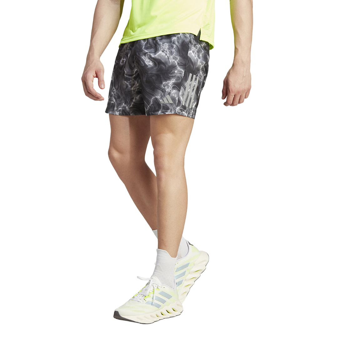 Own The Run Allover Print Shorts