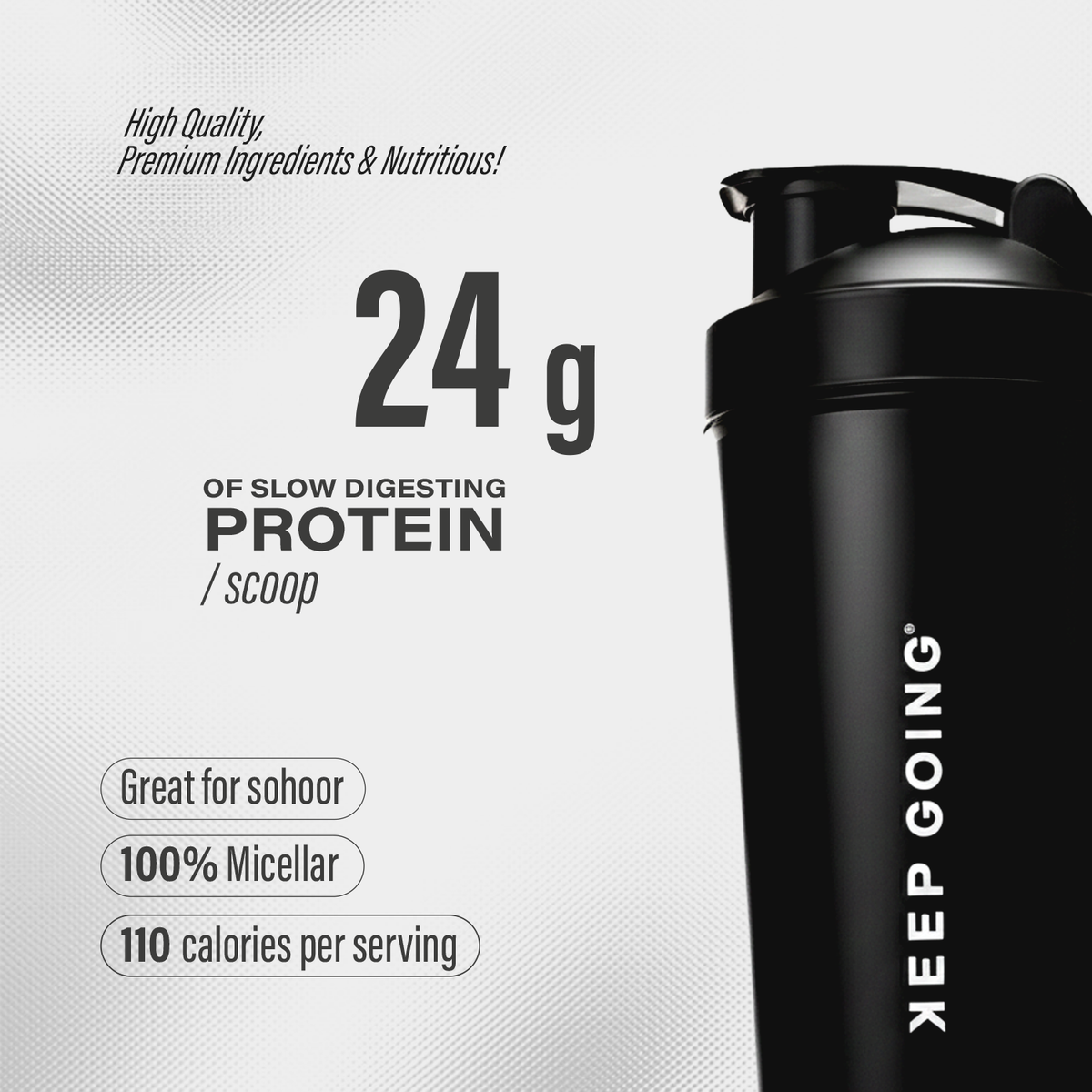 Ultimate Casein Vanilla Pudding