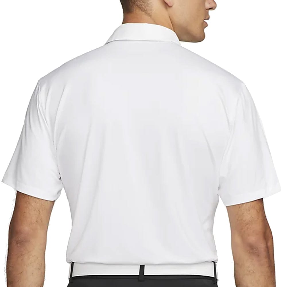Nike Dri-FIT Vapor Print Polo Shirt - White/Black