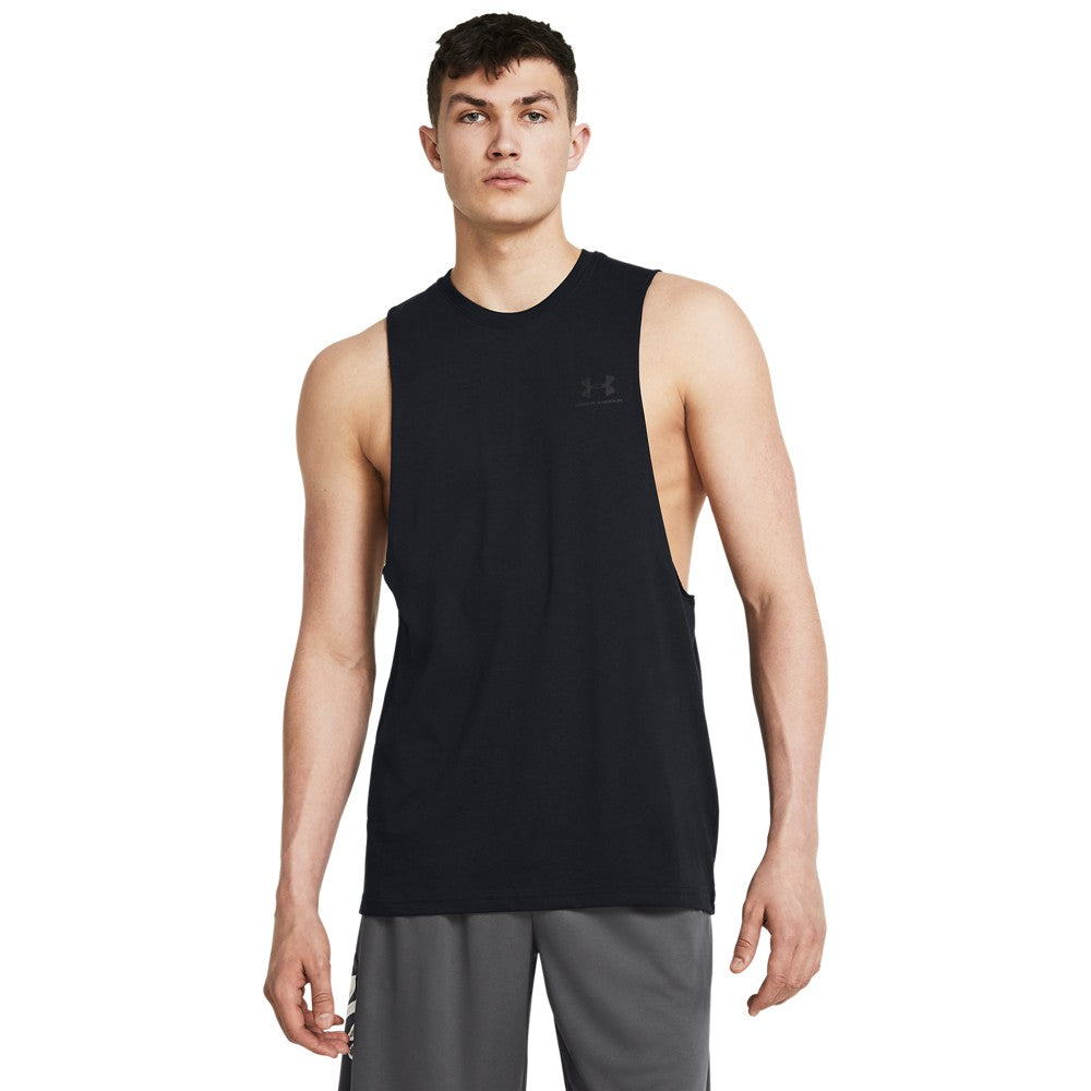 Left Chest Cut-Off Tank