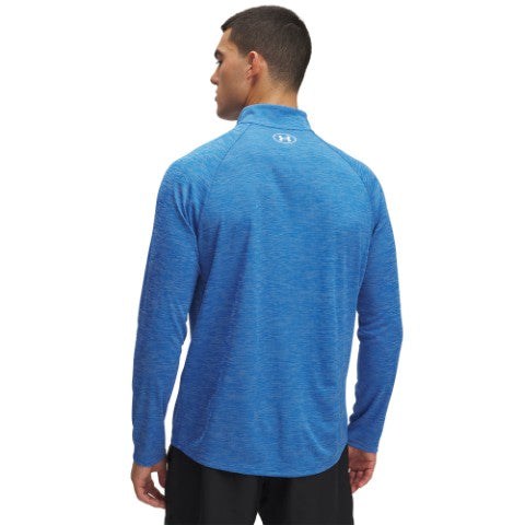 UA Tech Textured ½ Zip Long Sleeve T-shirt