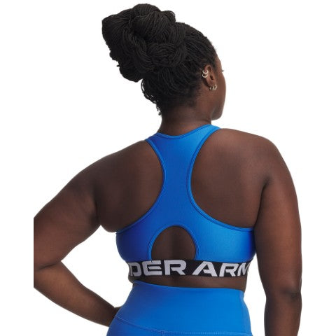 UA HeatGear Mid Branded Sports Bra