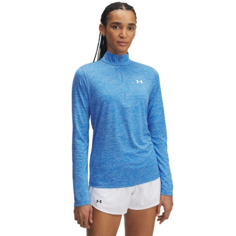 Tech ½ Zip Twist Long Sleeve Top