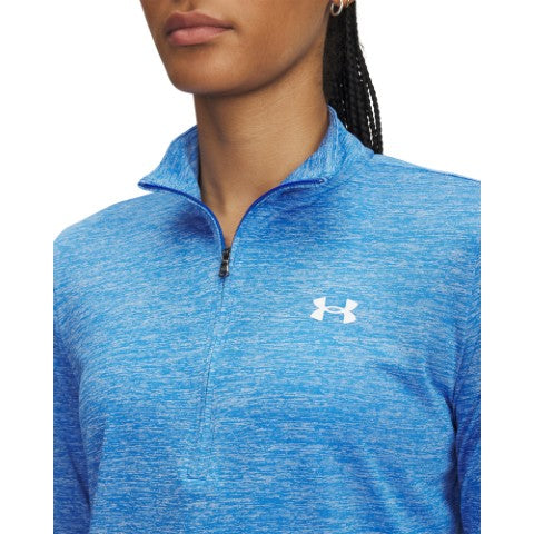 Tech ½ Zip Twist Long Sleeve Top
