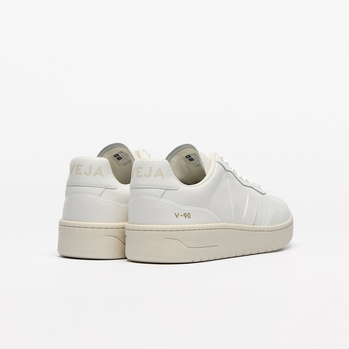 Men's V-90 LEATHER WHITE
