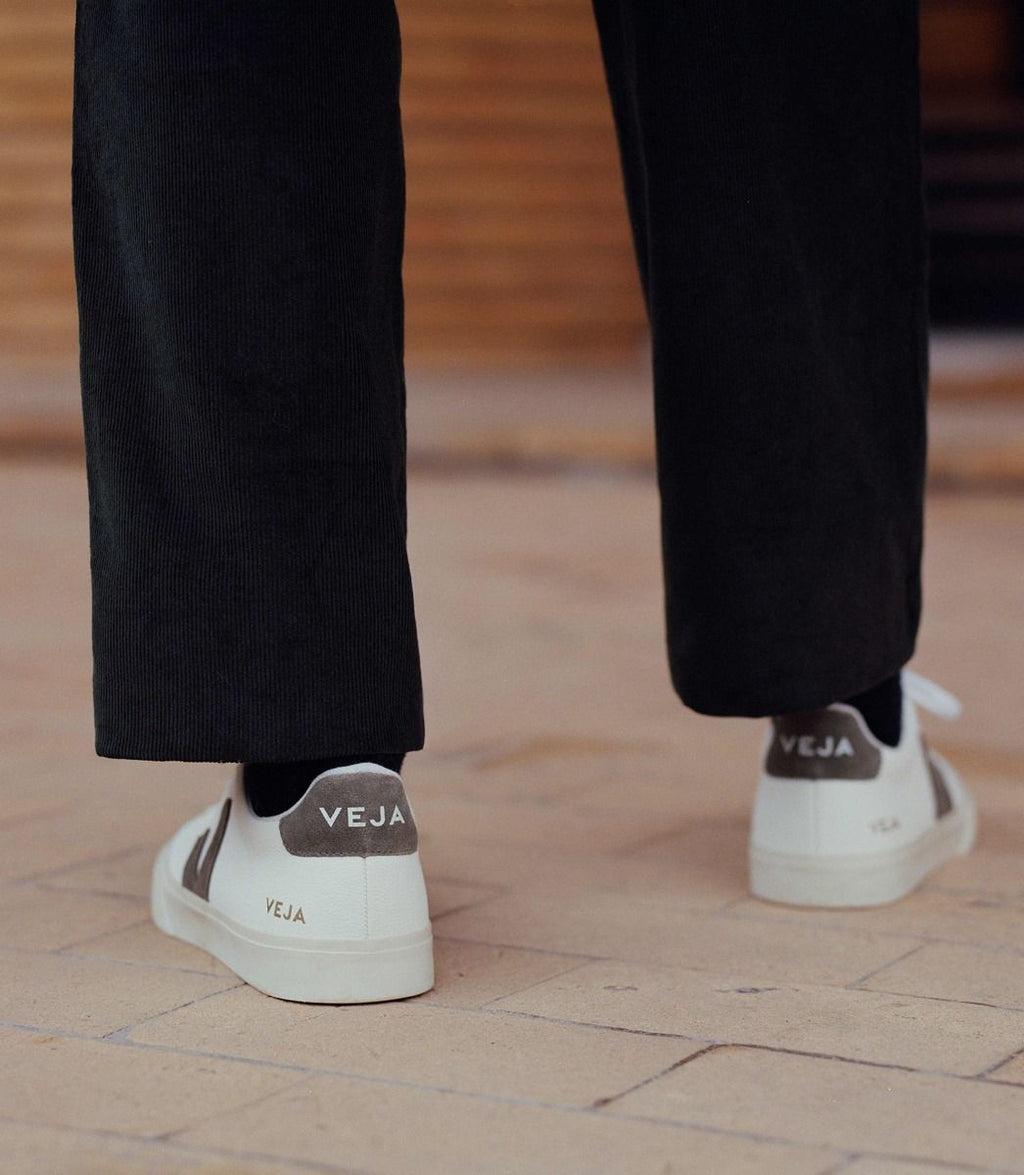 Women's CAMPO LEATHER WHITE KAKI