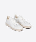Men's V-10 LEATHER WHITE