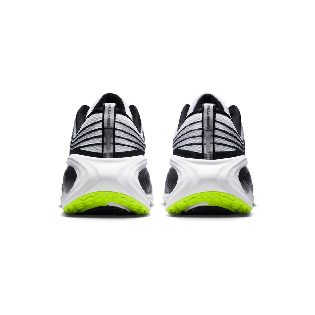 x DISTANCE Men's Vomero Plus Running Shoes White / Black / Volt / Metallic Silver